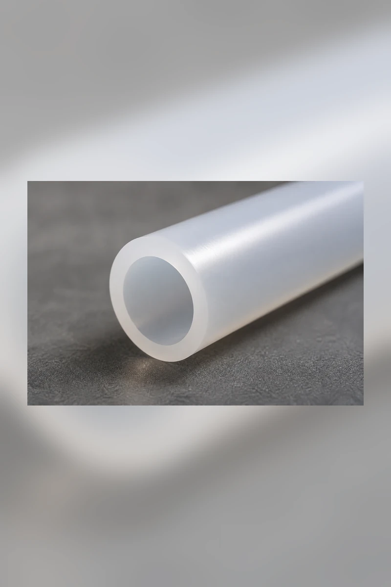 Industrial silicone tubing product visual