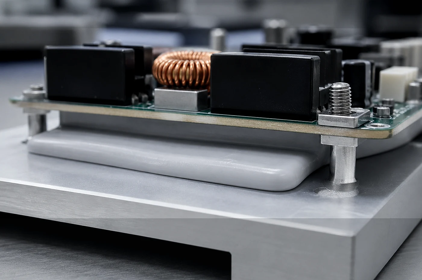 Silicone Gap Fillers for Uneven Interfaces and Power Modules