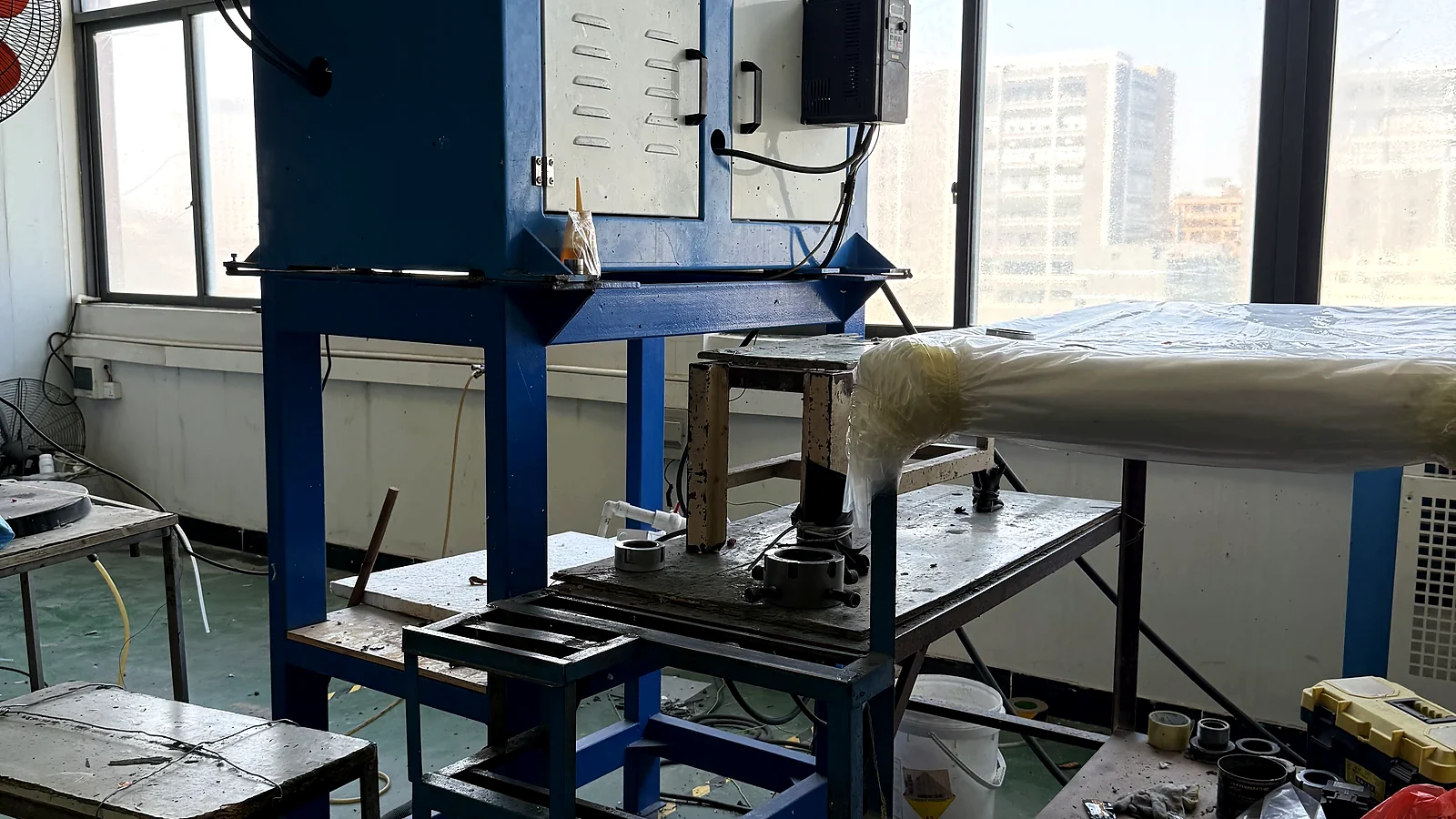 Workshop equipment context for Forvard Tech capability overview