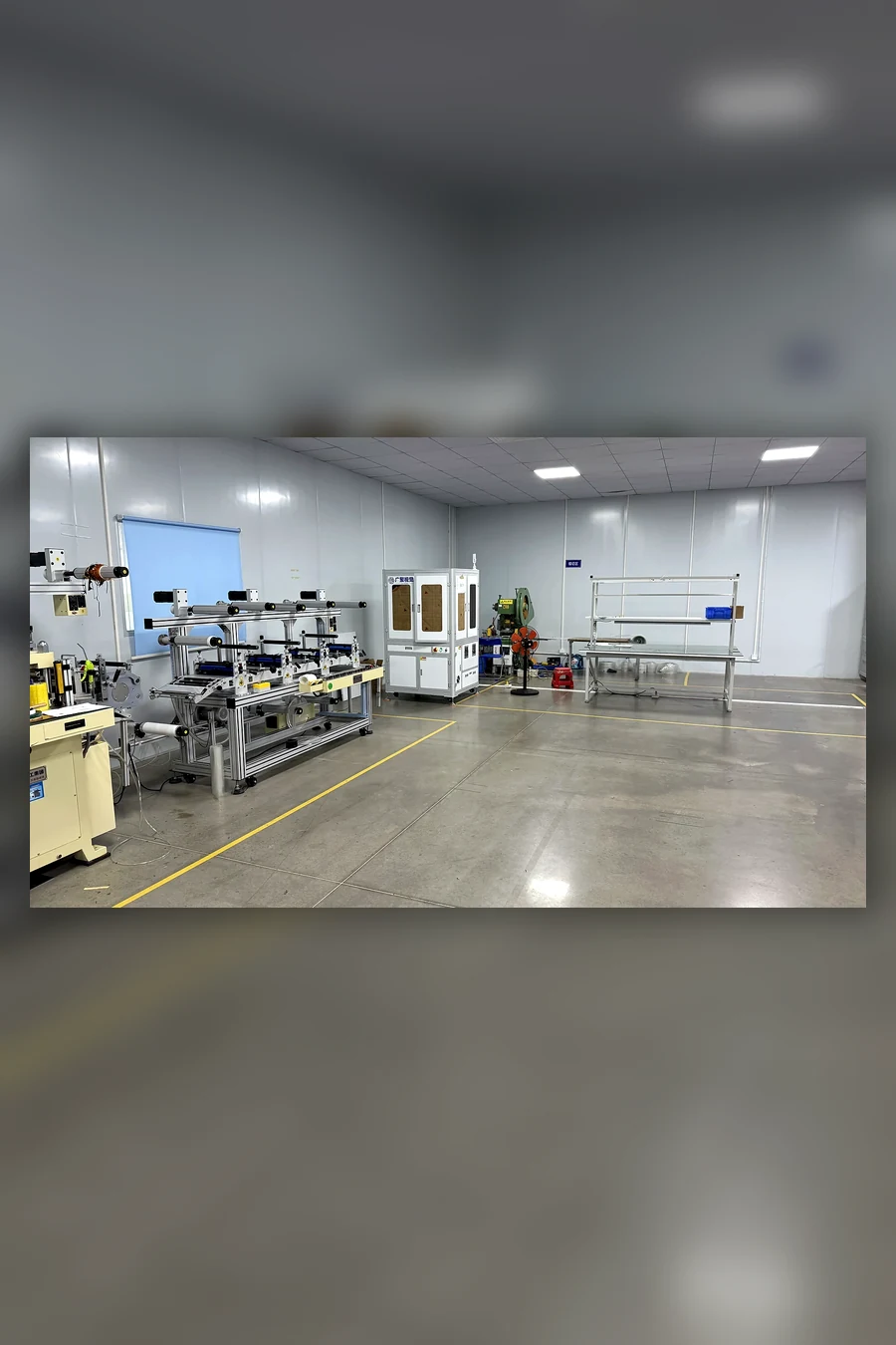 Workshop and equipment overview for Forvard Tech project communication