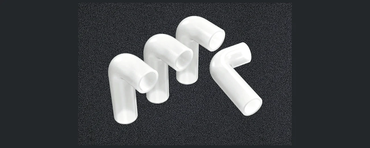 Custom silicone samples prepared for inspection planning review