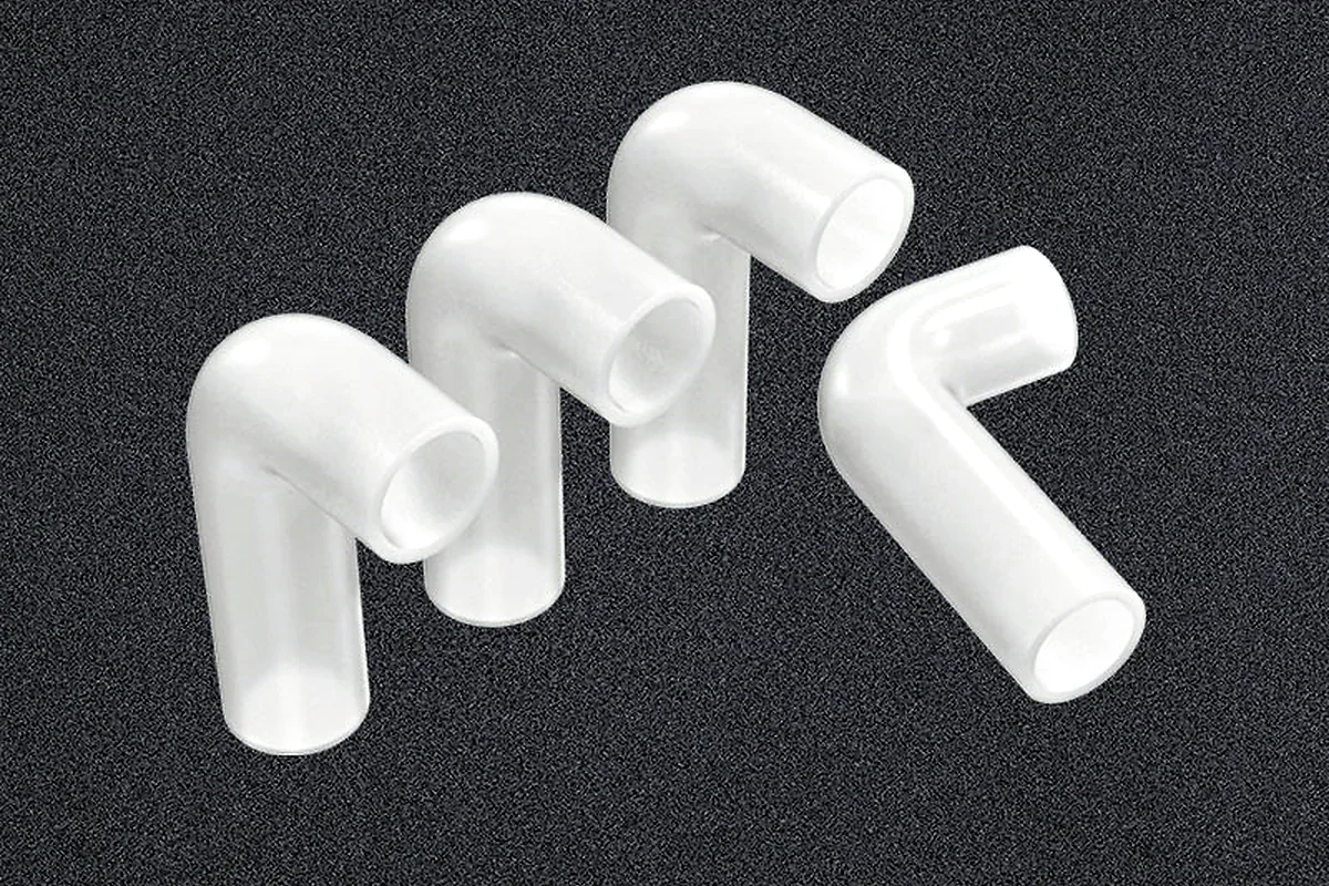 Silicone sample parts for product family review