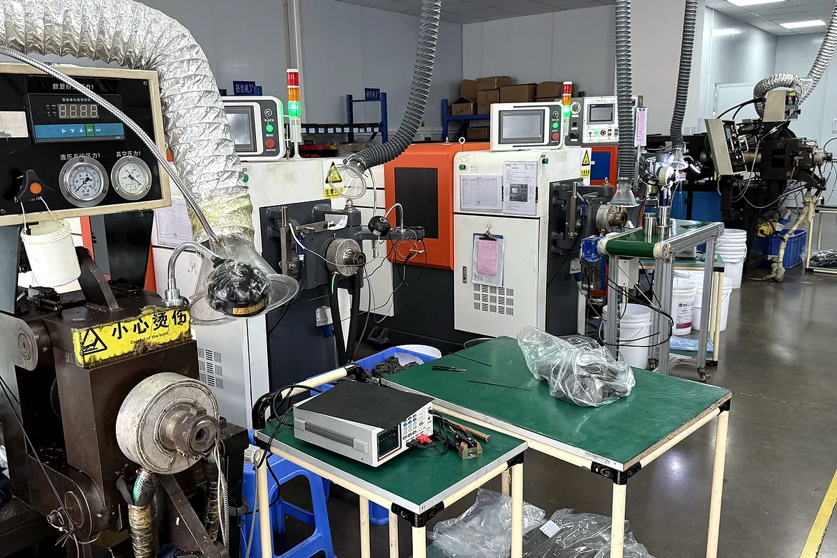 Testing equipment context for silicone quality review